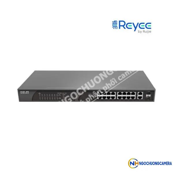Unmanaged switch 16 cổng 10/100 BASE-T PoE/PoE+ Reyee RG-ES118S-LP