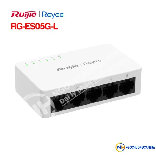 Unmanaged switch 5 cổng RUIJIE REEYE RG-ES05G-L